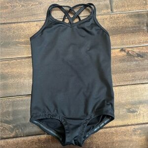 Girls Joe Fresh Black Kids Leotard 5yrs